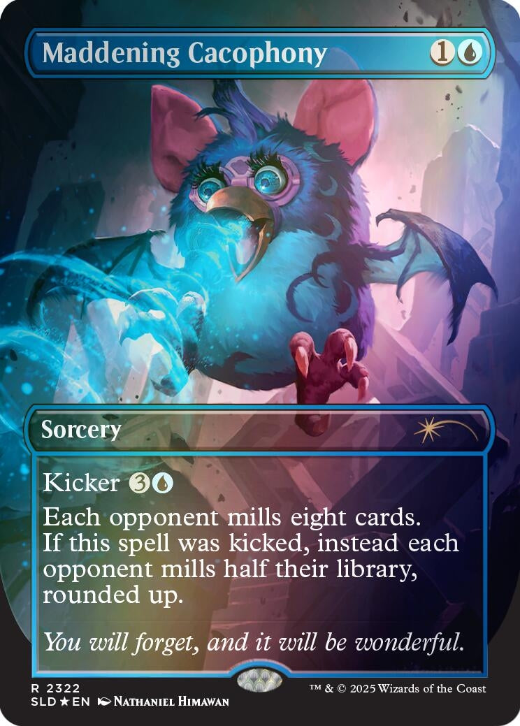 Image for Maddening Cacophony (Rainbow Foil) (2322) - Magic: The Gathering
