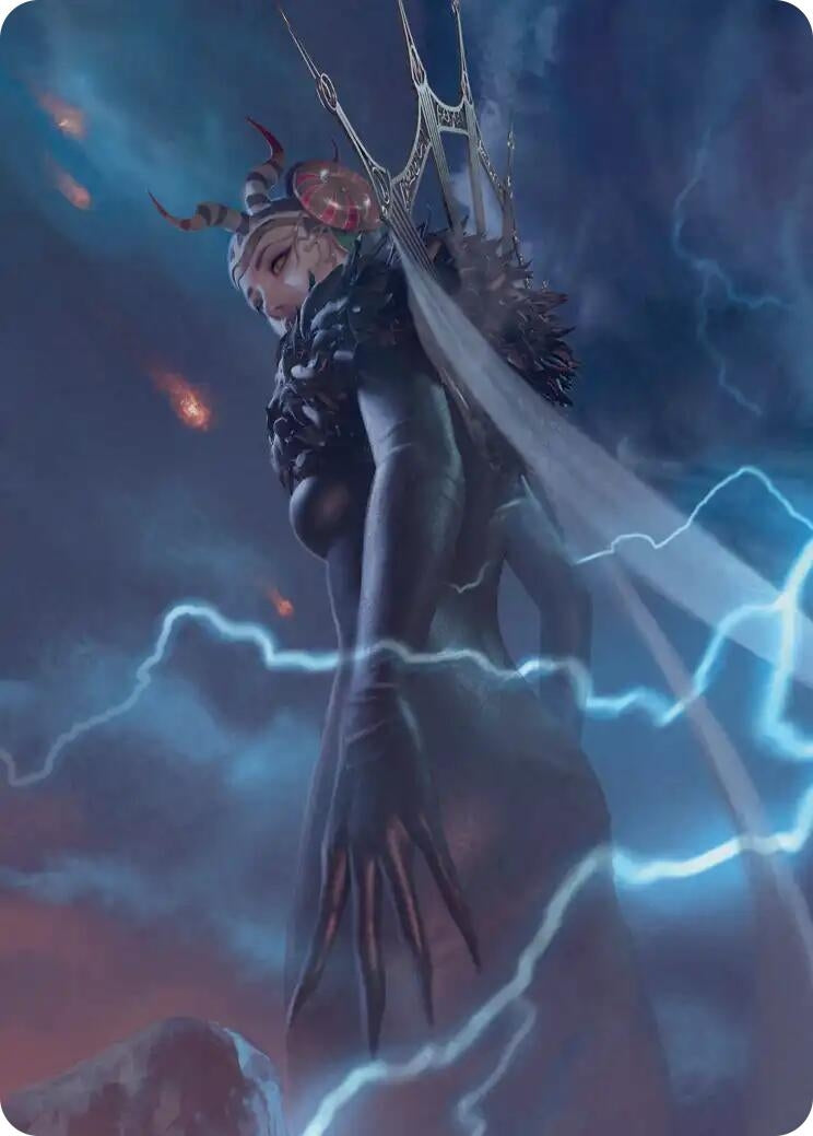Image for Edea, Possessed Sorceress Scene Art Card (7) - Magic: The Gathering