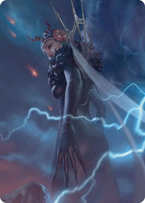 Image for Edea, Possessed Sorceress Scene Art Card (7) - Magic: The Gathering