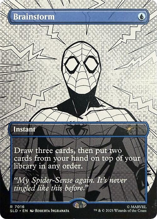 Image for Brainstorm (7016) (7016) - Magic: The Gathering