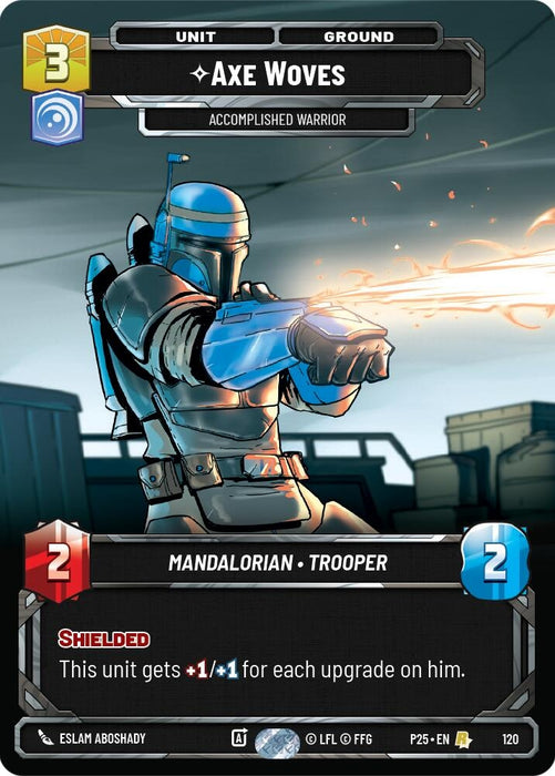 Image for Axe Woves - Accomplished Warrior (120) [Sector and Regional Promos: Season 1] - Star Wars: Unlimited
