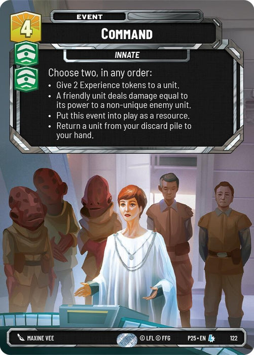 Image for Command (122) [Sector and Regional Promos: Season 1] - Star Wars: Unlimited