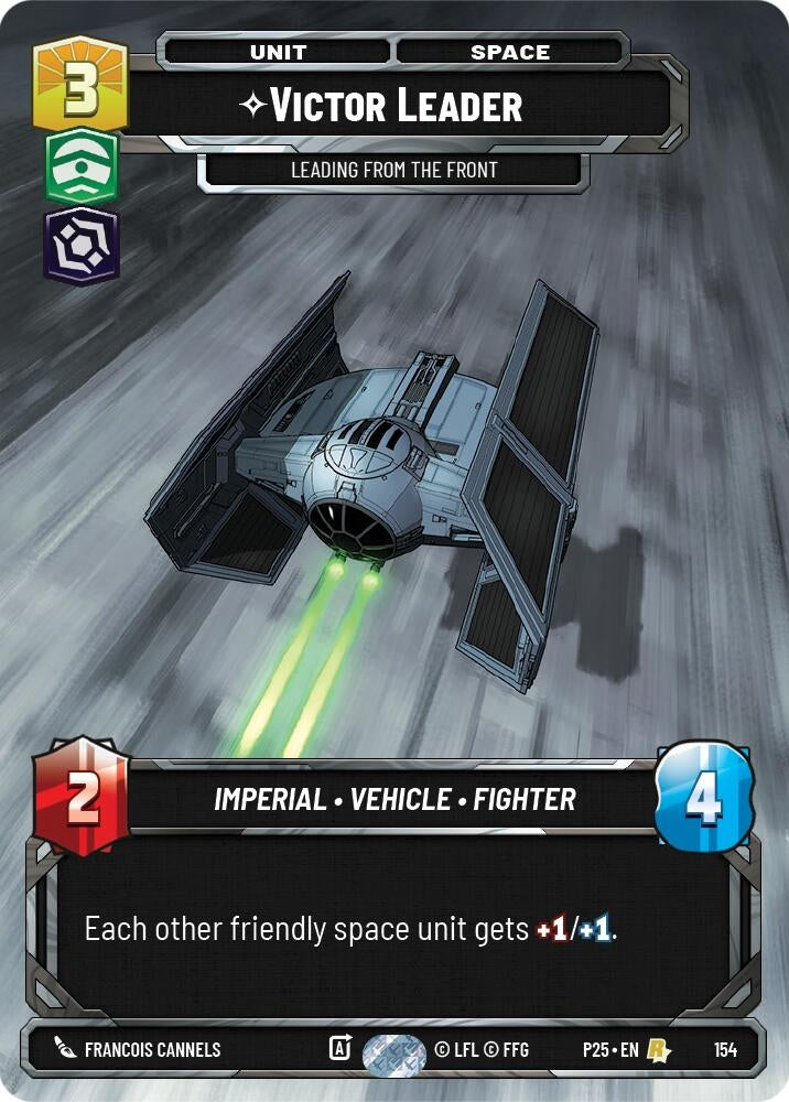 Image for Victor Leader - Leading from the Front (154) [Sector and Regional Promos: Season 1] - Star Wars: Unlimited