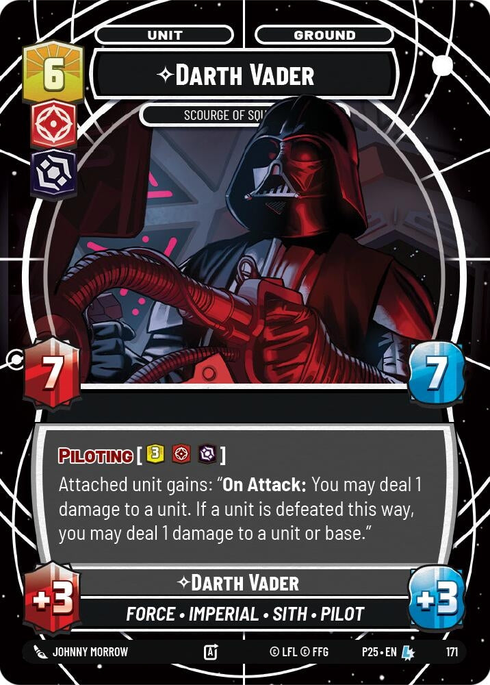 Image for Darth Vader - Scourge of Squadrons (171) [Sector and Regional Promos: Season 1] - Star Wars: Unlimited