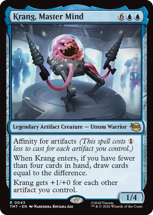 Image for Krang, Master Mind (43) - Magic: The Gathering