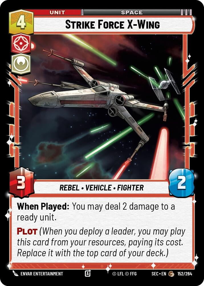 Image for Strike Force X-Wing (152/264) [Secrets of Power] - Star Wars: Unlimited