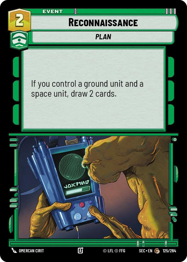 Image for Reconnaissance (125/264) [Secrets of Power] - Star Wars: Unlimited