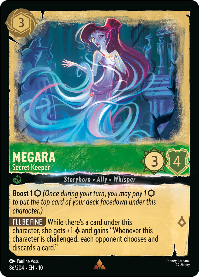 Image for Megara - Secret Keeper (86/204) [Whispers in the Well] - Disney Lorcana