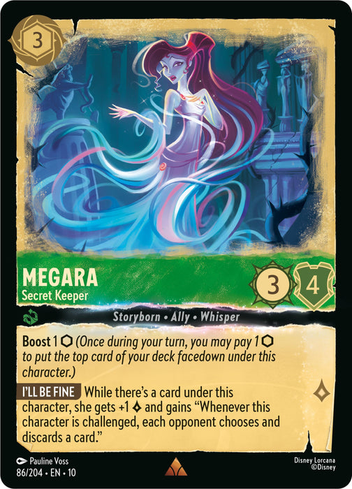 Image for Megara - Secret Keeper (86/204) [Whispers in the Well] - Disney Lorcana
