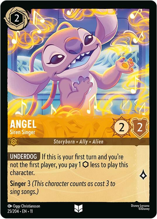 Image for Angel - Siren Singer (25/204) [Winterspell] - Disney Lorcana