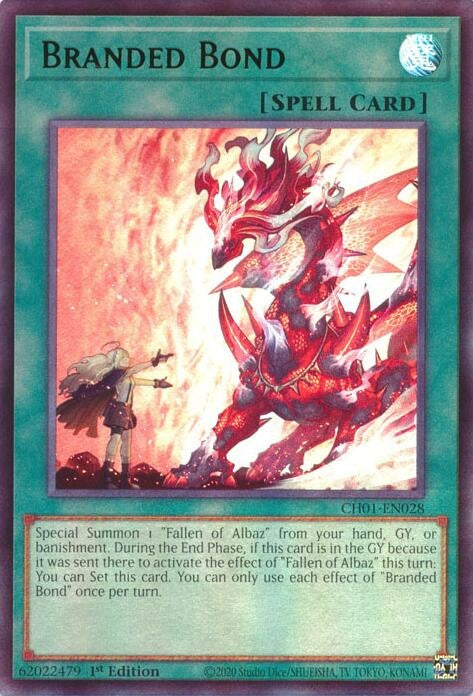Image for Branded Bond (CH01-EN028) [THE CHRONICLES DECK: The Fallen & The Virtuous (All-Foil Edition)] - YuGiOh