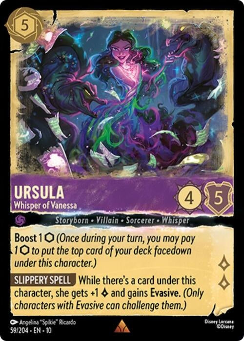 Image for Ursula - Whisper of Vanessa (59/204) [Whispers in the Well] - Disney Lorcana