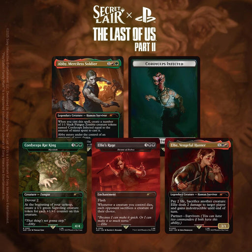 Image for Secret Lair x The Last of Us Part II - Non-Foil Edition - Magic: The Gathering