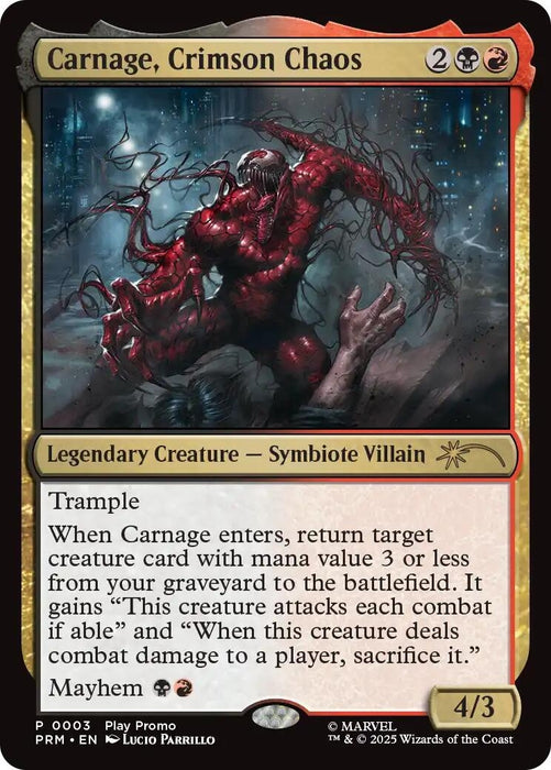 Image for Carnage, Crimson Chaos (3) - Magic: The Gathering