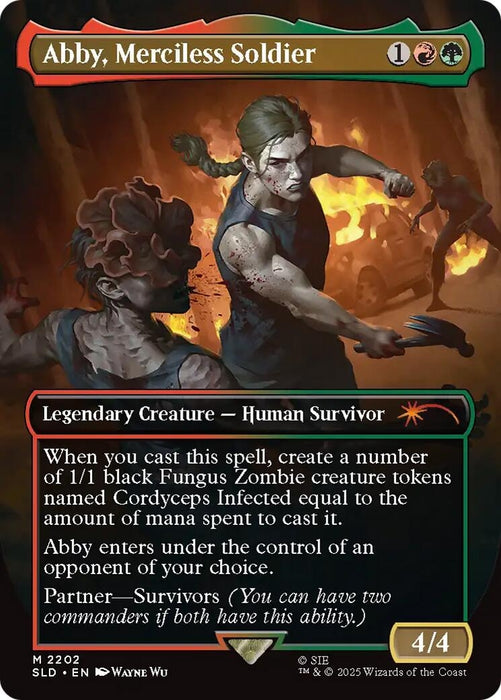 Image for Abby, Merciless Soldier (2202) - Magic: The Gathering