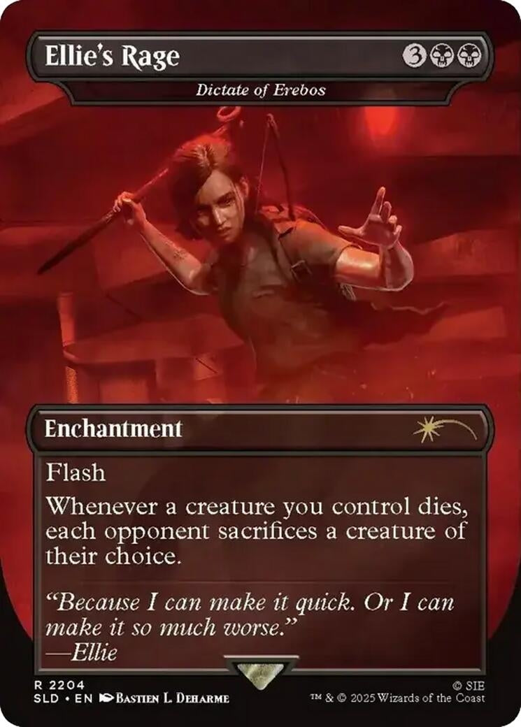 Image for Ellie's Rage - Dictate of Erebos (2204) - Magic: The Gathering