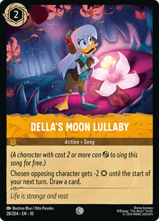 Image for Della's Moon Lullaby (28/204) [Whispers in the Well] - Disney Lorcana
