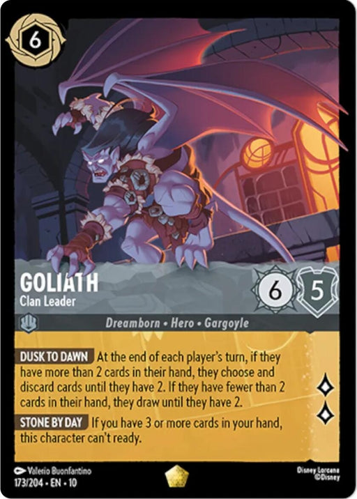 Image for Goliath - Clan Leader (173/204) [Whispers in the Well] - Disney Lorcana