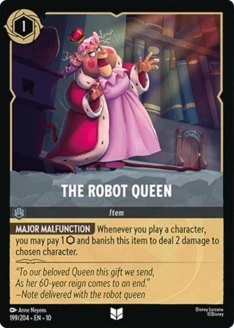 Image for The Robot Queen (199/204) [Whispers in the Well] - Disney Lorcana