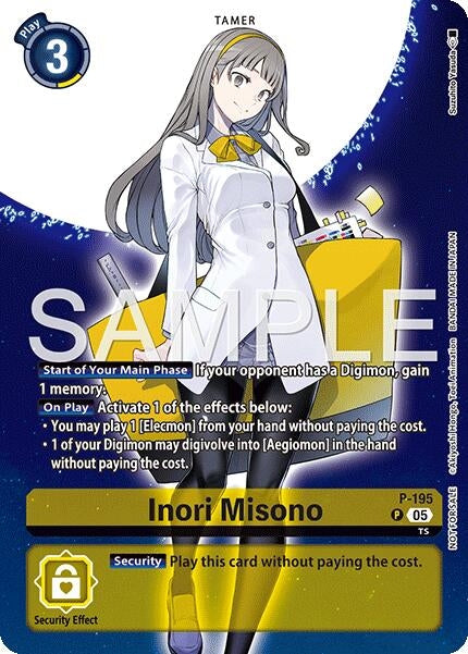Image for Inori Misono (Digimon Story: Time Stranger Promo Pack) (P-195 P) [Digimon Promotion Cards] - Digimon Card Game