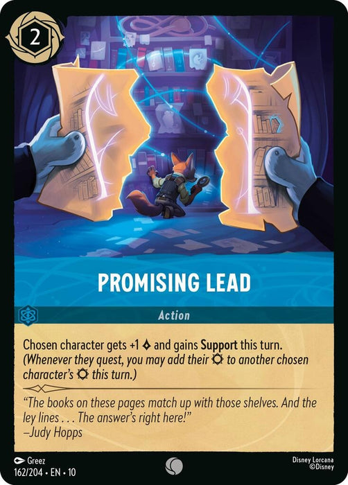 Image for Promising Lead (162/204) [Whispers in the Well] - Disney Lorcana