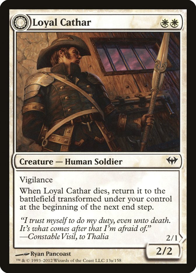 Loyal Cathar (13) [Dark Ascension]
