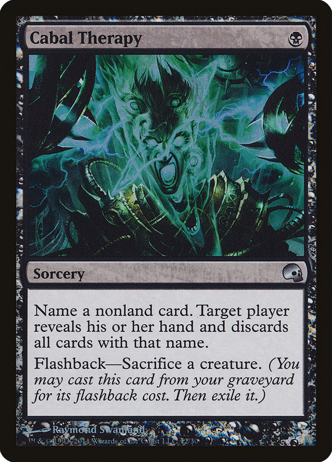 Cabal Therapy (12) [Premium Deck Series: Graveborn]