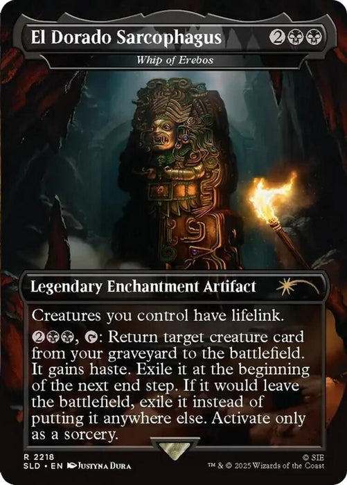 Image for El Dorado Sarcophagus - Whip of Erebos (2218) - Magic: The Gathering