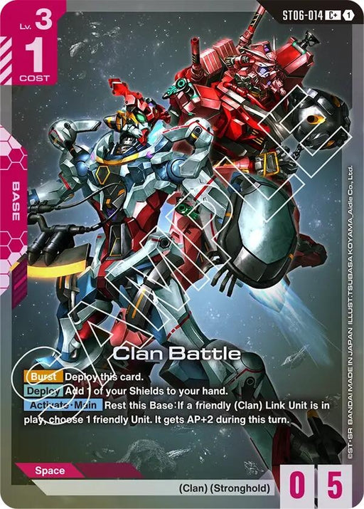 Image for Clan Battle (C+) (ST06-014) [Starter Deck 06: Clan Unity] - Gundam Card Game