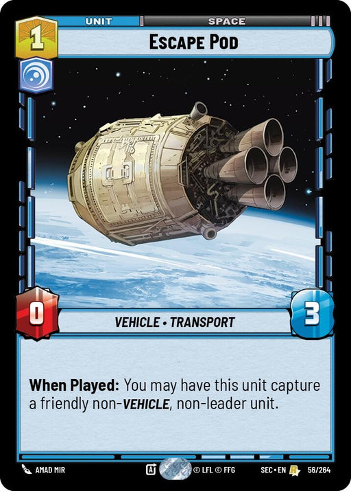 Image for Escape Pod (56/264) [Secrets of Power] - Star Wars: Unlimited