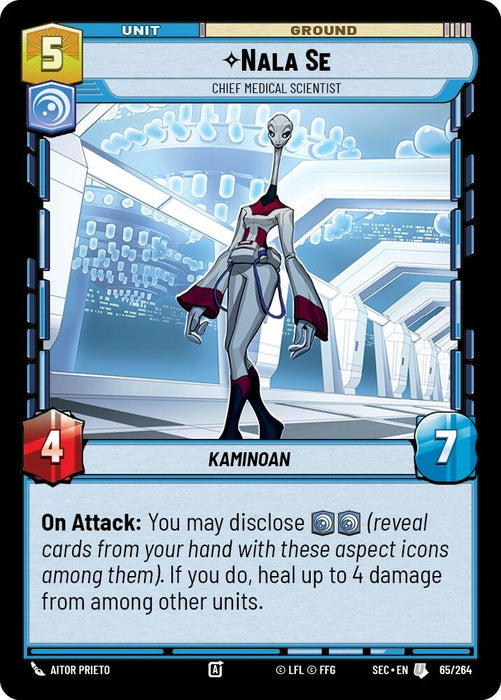 Image for Nala Se - Chief Medical Scientist (65/264) [Secrets of Power] - Star Wars: Unlimited