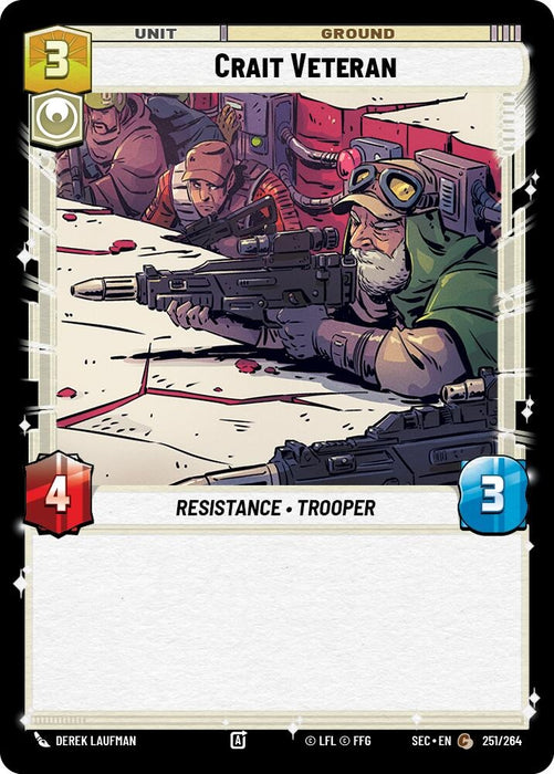Image for Crait Veteran (251/264) [Secrets of Power] - Star Wars: Unlimited