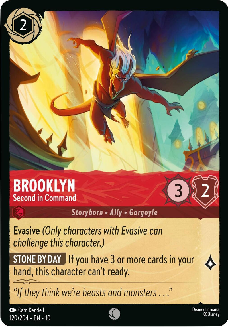 Image for Brooklyn - Second in Command (120/204) [Whispers in the Well] - Disney Lorcana