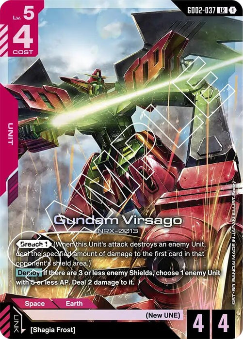 Image for Gundam Virsago (GD02-037) [Dual Impact] - Gundam Card Game
