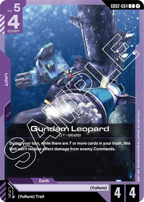 Image for Gundam Leopard (GD02-064) (GD02-064) [Dual Impact] - Gundam Card Game