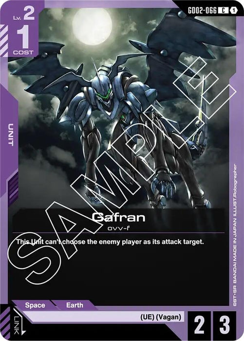 Image for Gafran (GD02-066) [Dual Impact] - Gundam Card Game