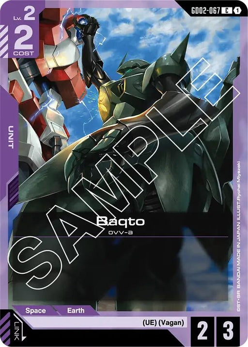 Image for Baqto (GD02-067) [Dual Impact] - Gundam Card Game