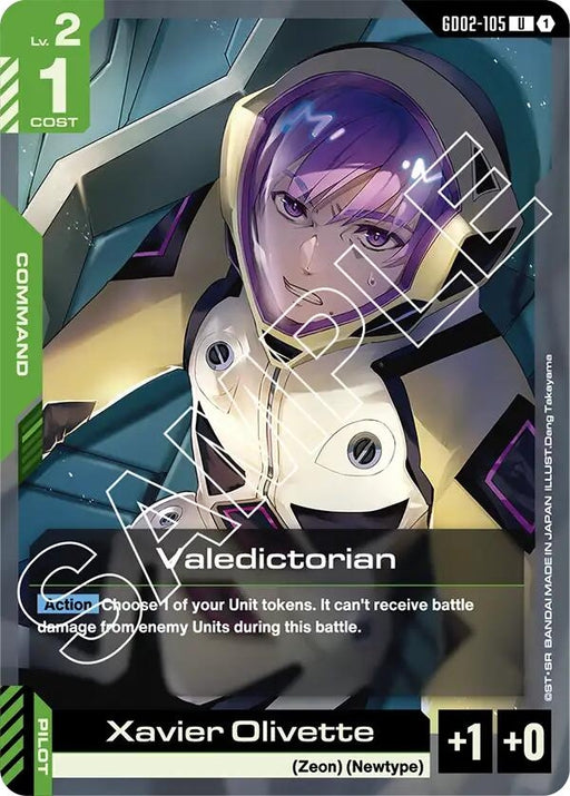 Image for Valedictorian (GD02-105) [Dual Impact] - Gundam Card Game