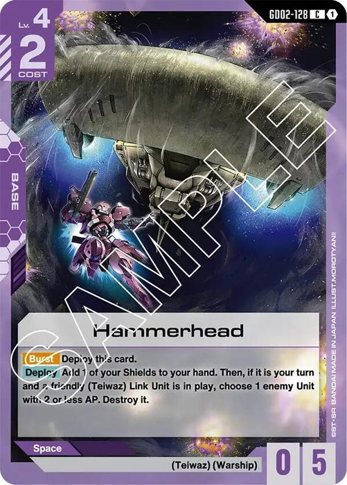 Image for Hammerhead (GD02-128) [Dual Impact] - Gundam Card Game