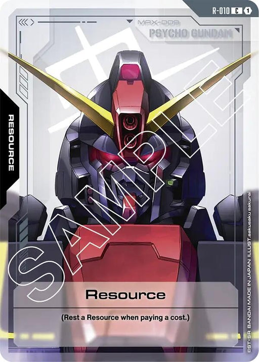 Image for Resource (R-010) (R-010) [Dual Impact] - Gundam Card Game
