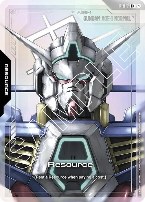 Image for Resource (R-012) (C+) (R-012) [Dual Impact] - Gundam Card Game