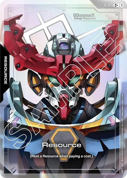 Image for Resource (R-015) (C+) (R-015) [Dual Impact] - Gundam Card Game