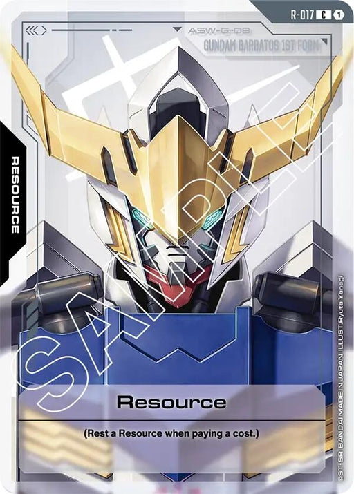 Image for Resource (R-017) (R-017) [Dual Impact] - Gundam Card Game