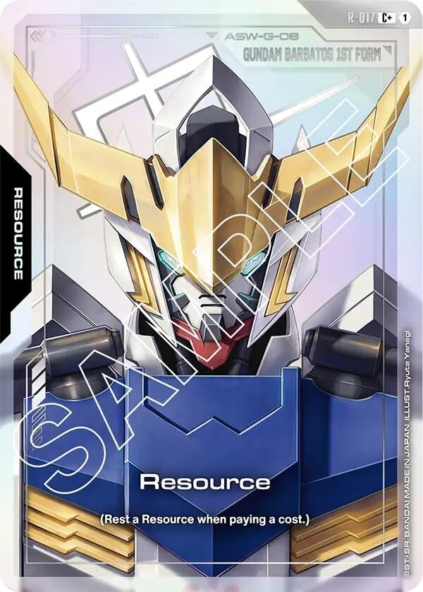 Image for Resource (R-017) (C+) (R-017) [Dual Impact] - Gundam Card Game