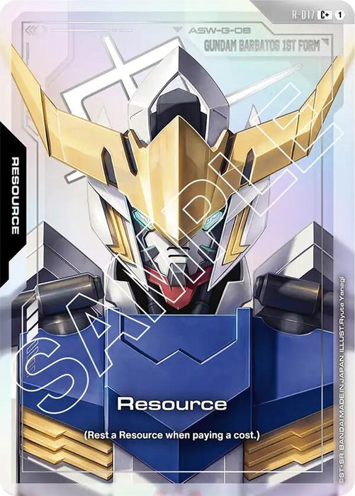 Image for Resource (R-017) (C+) (R-017) [Dual Impact] - Gundam Card Game
