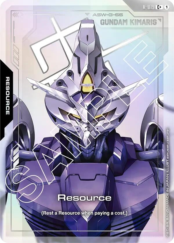 Image for Resource (R-019) (C+) (R-019) [Dual Impact] - Gundam Card Game