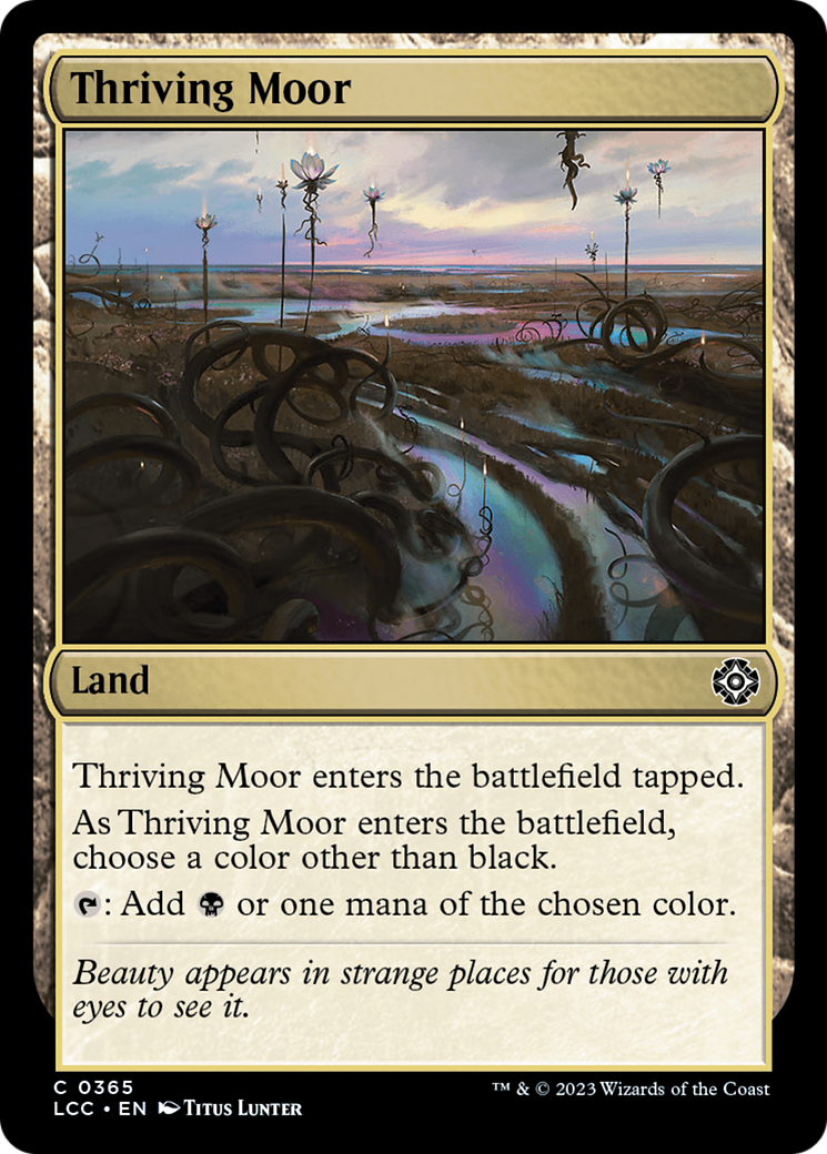 Thriving Moor (365) [Commander: The Lost Caverns of Ixalan]