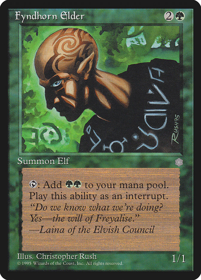 Fyndhorn Elder (131) [Ice Age]