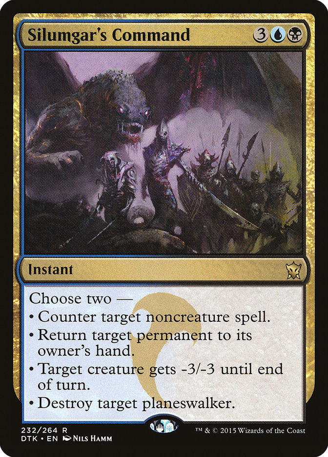 Silumgar's Command (232) [Dragons of Tarkir]