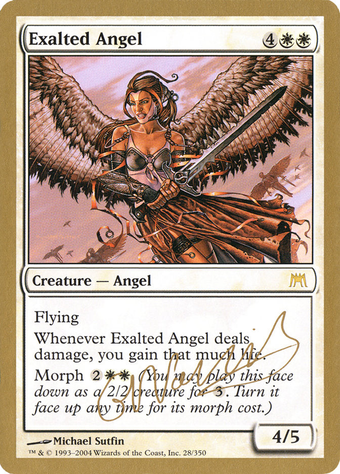 Exalted Angel - 2004 Gabriel Nassif (ONS) [World Championship Decks]